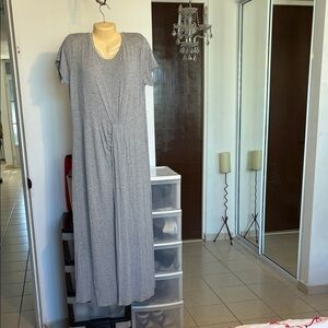 Caslon Heather Gray Maxi Dress